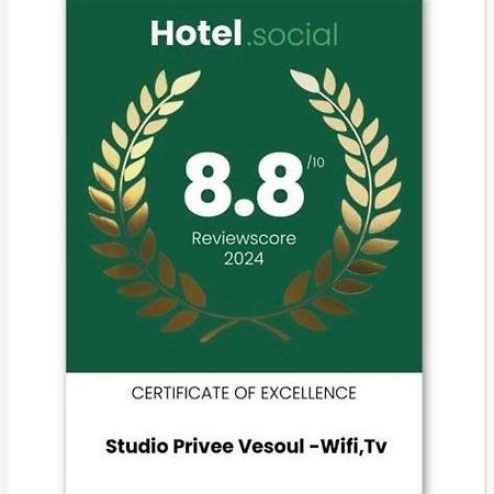 Studio Privee Vesoul -Wifi,Tv,Clim,Parking Gratuit מראה חיצוני תמונה
